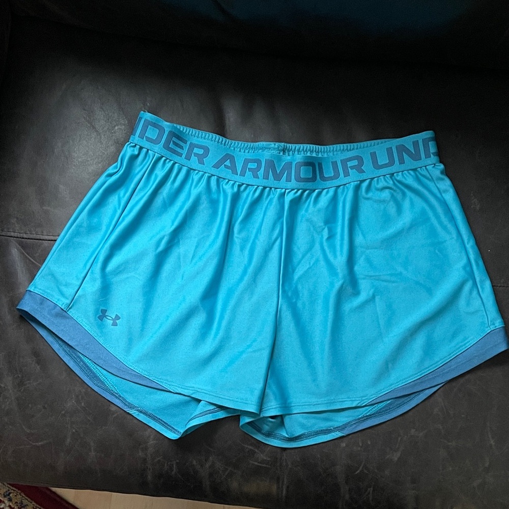 Under Armour Women's Athletic Teal Shorts